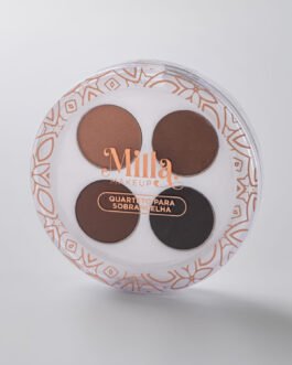 Quarteto de sombras para sobrancelhas Milla Makeup
