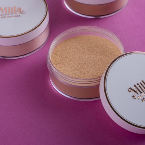Pó Natural Bege Escuro Milla Makeup