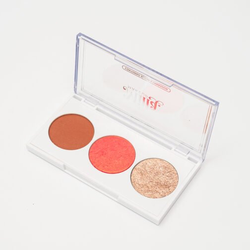 Paleta Trio Contorno + Blush + Iluminador Milla Makeup