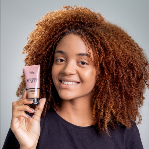 Base Líquida Matte Vegana Cor Rafa Milla Makeup