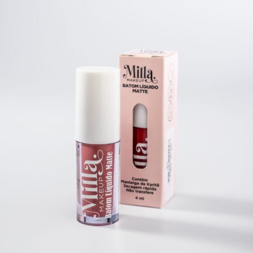 Batom Liquido Matte Milla- Milla Makeup