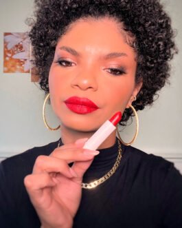 batom bala matte linha branca milla makeup