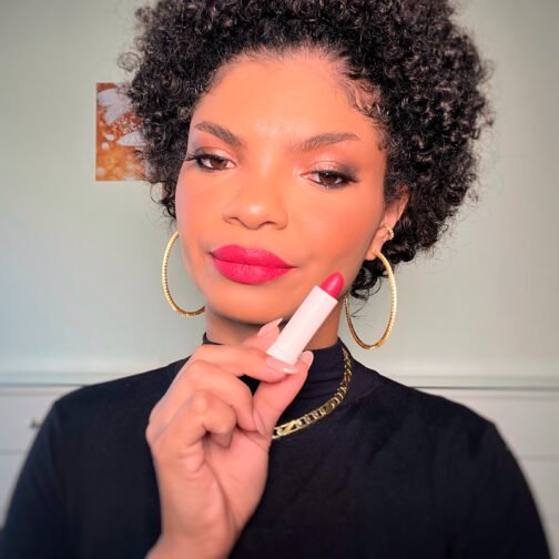 batom bala matte linha branca milla makeup
