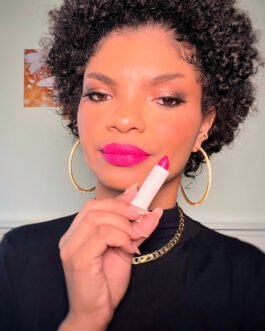 batom bala matte linha branca milla makeup