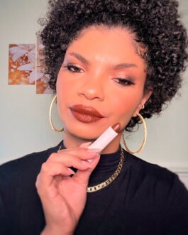 batom bala matte linha branca milla makeup