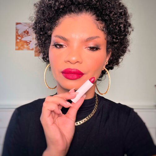 batom bala matte linha branca milla makeup