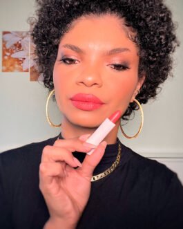 batom bala matte linha branca milla makeup