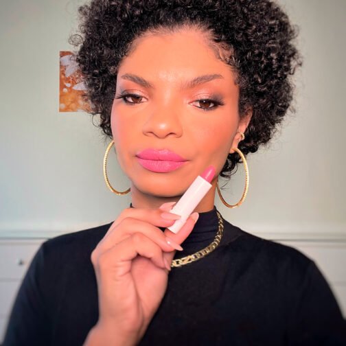 batom bala matte linha branca milla makeup